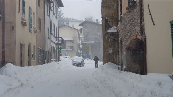 Codice giallo per neve in Toscana Codice giallo per neve in Toscana