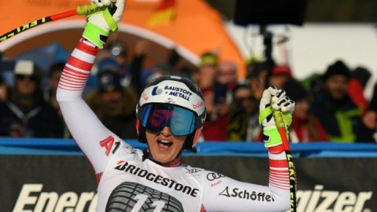 Ski: l'Autrichienne Venier prive Goggia d'une victoire en remportant la descente de Garmisch
