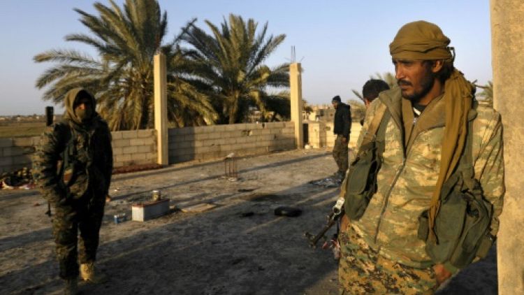 Syrie: dans le réduit de l'EI, les forces arabo-kurdes face à une résistance acharnée