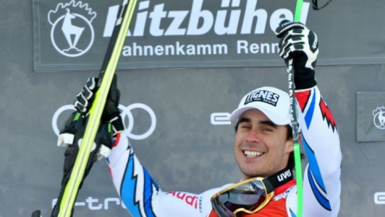 Ski: Clarey, 2e du super-G de Kitzbühel, comble les Bleus