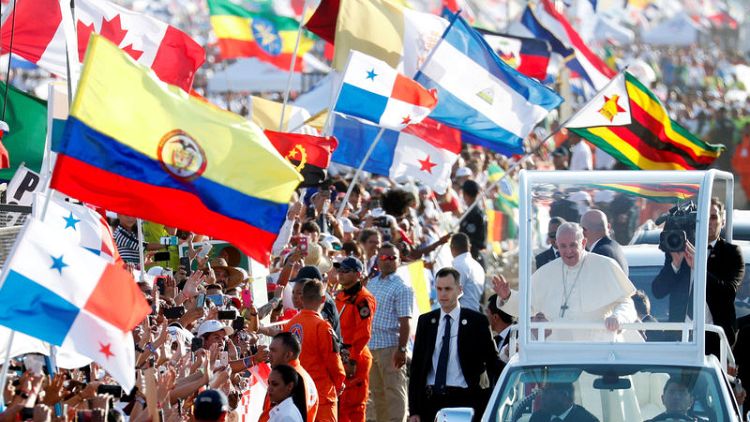 Pope winds up Panama global youth gathering with big outdoor Mass