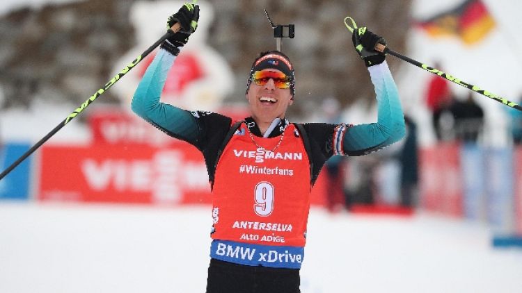 Biathlon: Maillet vince ad Anterselva