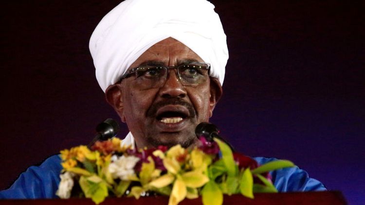 Sudan's Bashir says protesters trying to copy Arab Spring