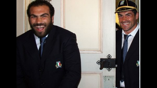 Rugby: azzurri a Roma al pub di Perugini Rugby: azzurri a Roma al pub di Perugini