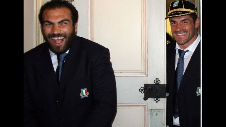 Rugby: azzurri a Roma al pub di Perugini