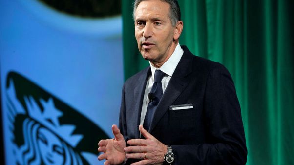 Former Starbucks CEO considering independent White House bid Former Starbucks CEO considering independent White House bid