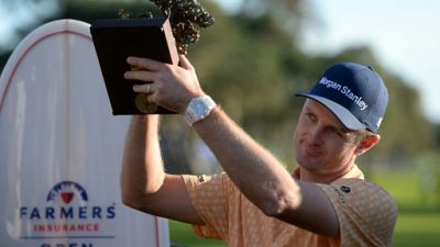 Golf: Justin Rose en patron aux Farmers Insurance Open1 Golf: Justin Rose en patron aux Farmers Insurance Open1