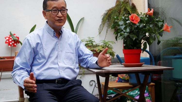 Cambodia seeks opposition leader's arrest amid EU sanctions threat