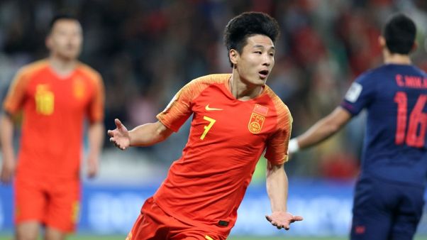 Espanyol sign Chinese Super League top scorer Wu Espanyol sign Chinese Super League top scorer Wu