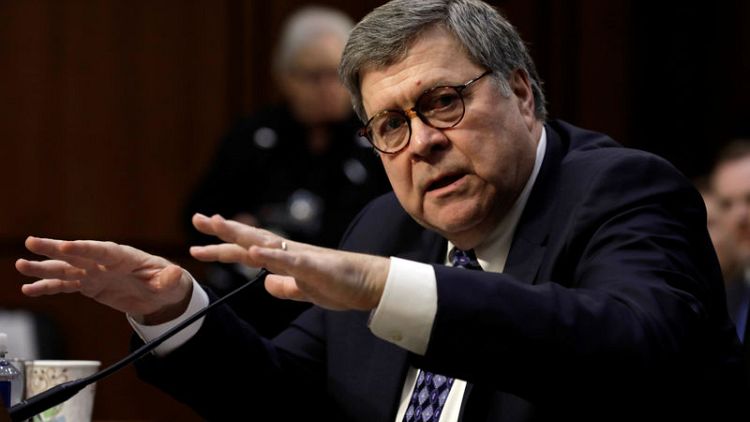 AG nominee Barr says Trump has never discussed Mueller investigation with him