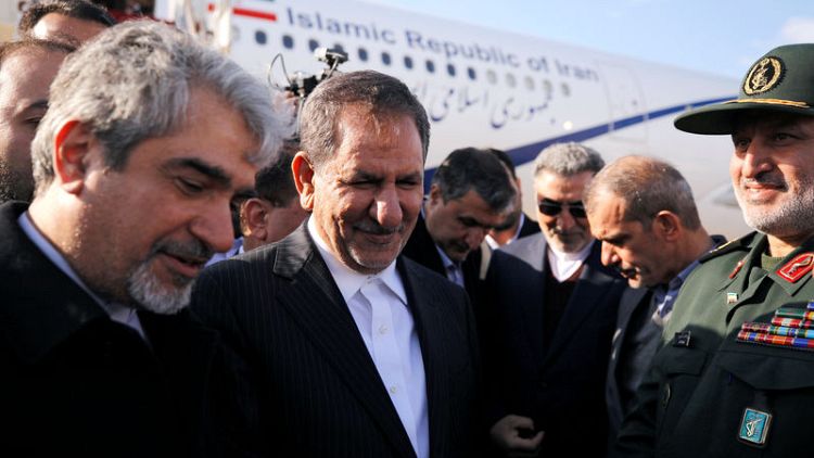 Iran strikes economic deals with Syria during VP visit