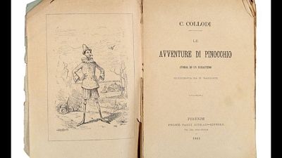 Libro che fece vedere Pinocchio all'asta Libro che fece vedere Pinocchio all'asta