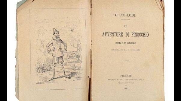 Libro che fece vedere Pinocchio all'asta Libro che fece vedere Pinocchio all'asta