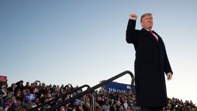 Donald Trump à Tupelo, Mississippi, le 26 novembre 2018 Donald Trump à Tupelo, Mississippi, le 26 novembre 2018