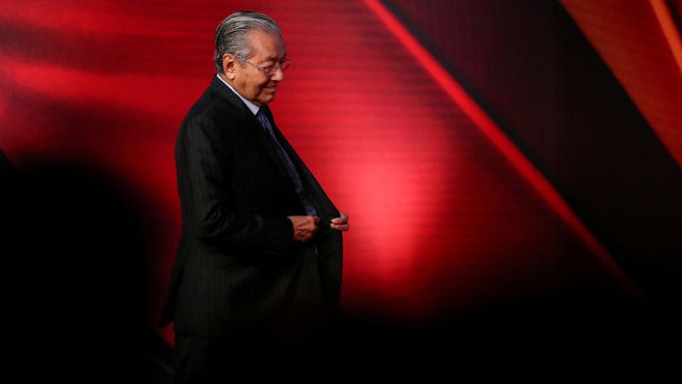 Malaysia's Mahathir seeks China's understanding on scrapped $20-billion rail deal