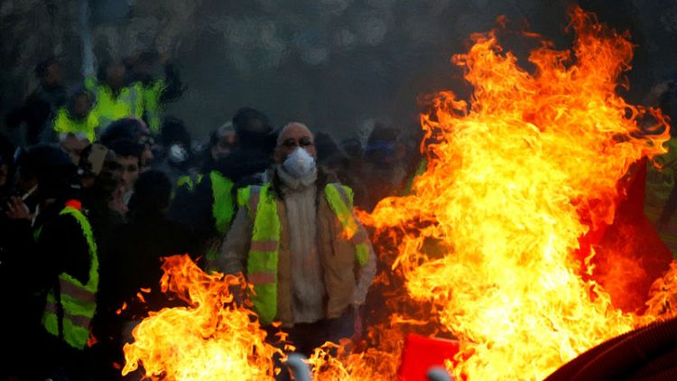 France's 'yellow vests' suffer early European election setback