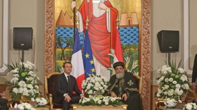 Egypte: nouvel entretien Macron-Sissi, visite aux chefs religieux Egypte: nouvel entretien Macron-Sissi, visite aux chefs religieux
