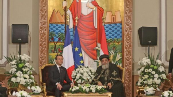 Egypte: nouvel entretien Macron-Sissi, visite aux chefs religieux Egypte: nouvel entretien Macron-Sissi, visite aux chefs religieux