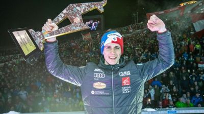 Ski: Clément Noël pour un triplé historique lors du slalom de Schladming Ski: Clément Noël pour un triplé historique lors du slalom de Schladming