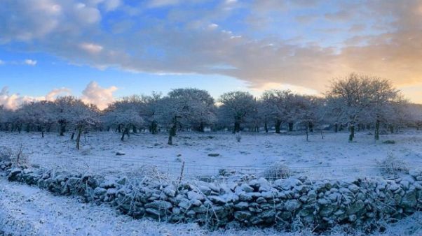 Allerta neve e forte vento in Sardegna Allerta neve e forte vento in Sardegna