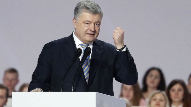 Ukraine's Poroshenko launches bid for second term as president