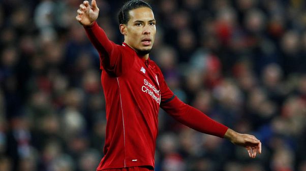 Liverpool's van Dijk in doubt for Leicester game Liverpool's van Dijk in doubt for Leicester game