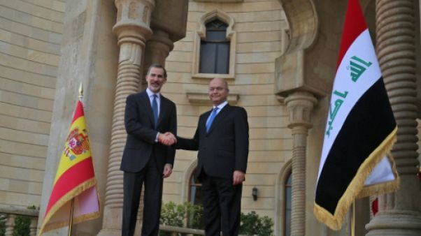 Le roi d'Espagne en Irak, une première en 40 ans Le roi d'Espagne en Irak, une première en 40 ans