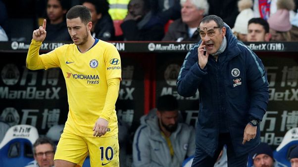 Hazard can leave Chelsea if he wants, says Sarri Hazard can leave Chelsea if he wants, says Sarri