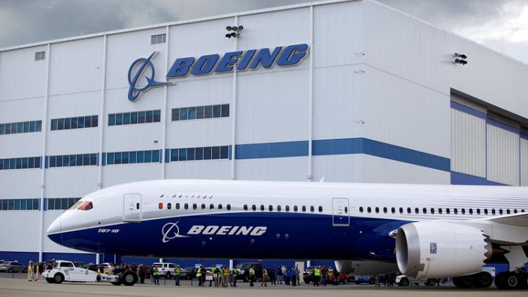 Boeing profit beats; targets 900 plane deliveries in 2019