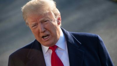 Le président américain Donald Trump, le 6 janvier 2019 à la Maison Blanche Le président américain Donald Trump, le 6 janvier 2019 à la Maison Blanche