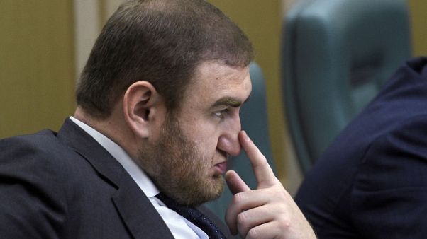 Russian lawmaker arrested in parliament for suspected murder Russian lawmaker arrested in parliament for suspected murder