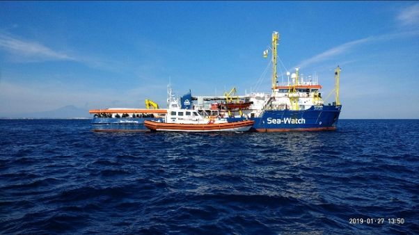 Migranti:Viminale,Sea Watch va a Catania Migranti:Viminale,Sea Watch va a Catania