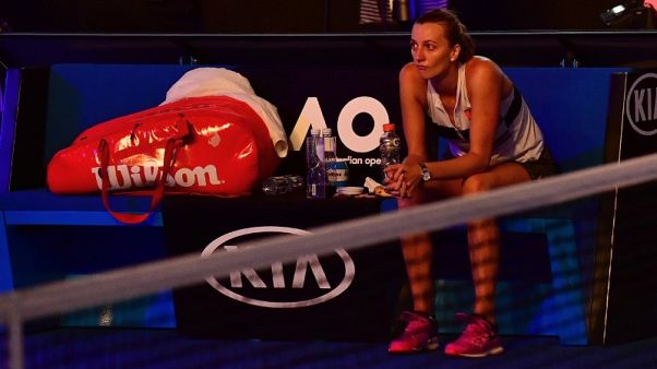 Kvitova pushed hard in first match since Australian Open Kvitova pushed hard in first match since Australian Open