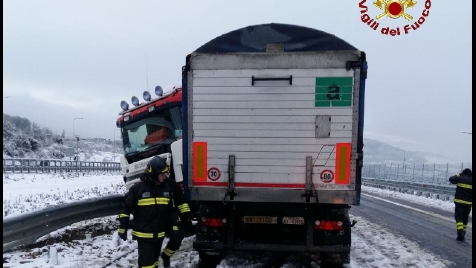 Neve, soccorsi automobilisti in Maremma
