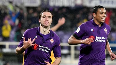 C.Italia:Roma travolta 7-1, viola avanti C.Italia:Roma travolta 7-1, viola avanti