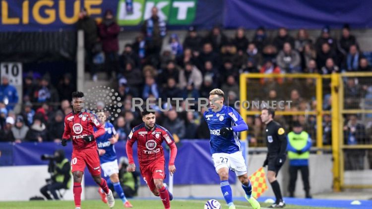Strasbourg reach League Cup final with comeback win