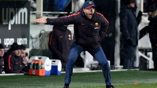 Di Francesco "Dimissioni? Niente titoli" Di Francesco "Dimissioni? Niente titoli"