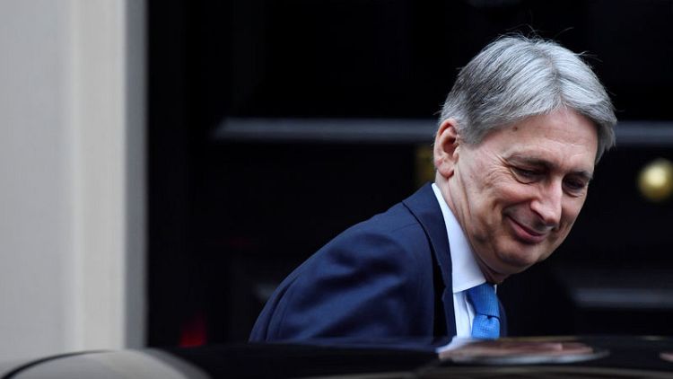 UK finance industry to shrug off Brexit and grow - Hammond