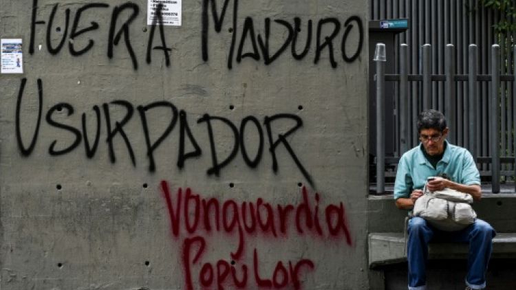 Graffiti anti-Maduro, le 1er février 2019 à Caracas


