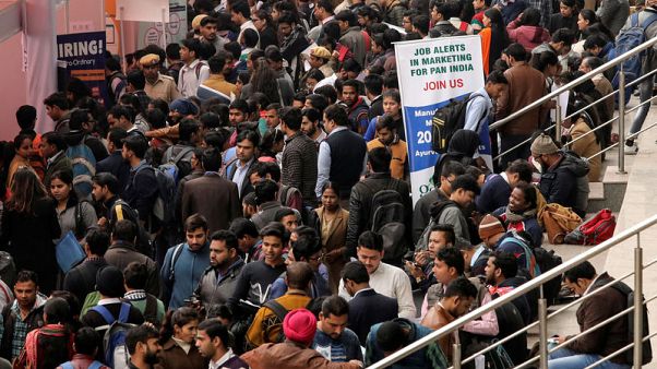 Indian jobless rate at multi-decade high, report says, in blow to Modi Indian jobless rate at multi-decade high, report says, in blow to Modi