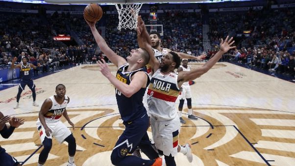 Nba, Denver passa anche a New Orleans Nba, Denver passa anche a New Orleans