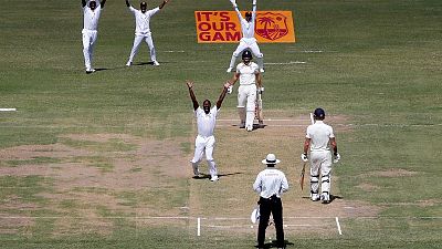 England dismissed for 187 in first innings against West Indies England dismissed for 187 in first innings against West Indies
