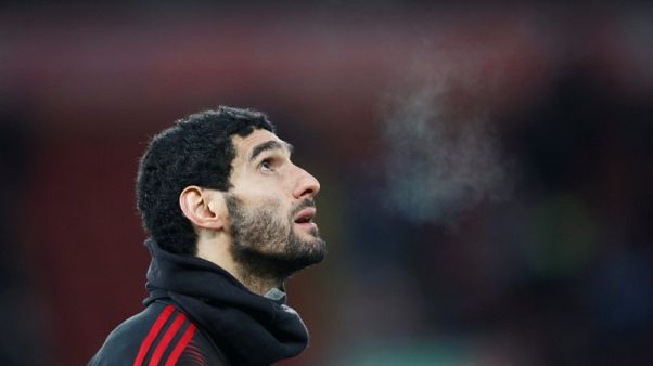 Man United agree fee with Shandong for Fellaini - reports Man United agree fee with Shandong for Fellaini - reports