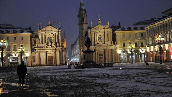 Maltempo, è allerta neve sul Piemonte Maltempo, è allerta neve sul Piemonte