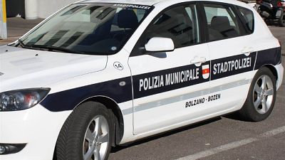 Aggressione a Bolzano, ferito un vigile