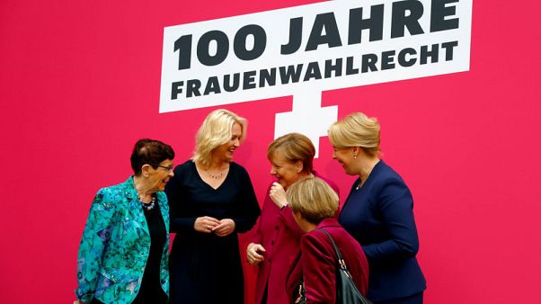 German region tells parties - put equal numbers of men and women up for election German region tells parties - put equal numbers of men and women up for election