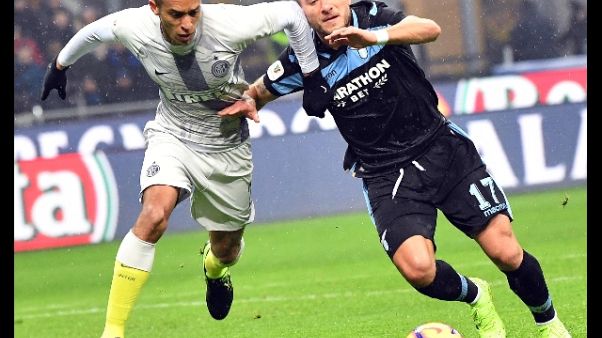 Coppa Italia:Immobile, Lazio ha meritato Coppa Italia:Immobile, Lazio ha meritato