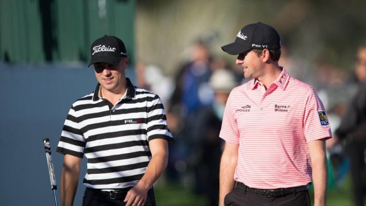Golf - Thomas, Fowler and Varner tied for lead at Phoenix Open