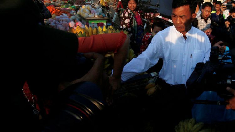 Myanmar policeman who detailed Reuters reporters' entrapment freed from jail