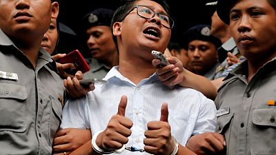 محامو الدفاع عن صحفيي رويترز يطعنون على إدانتهما في ميانمار
